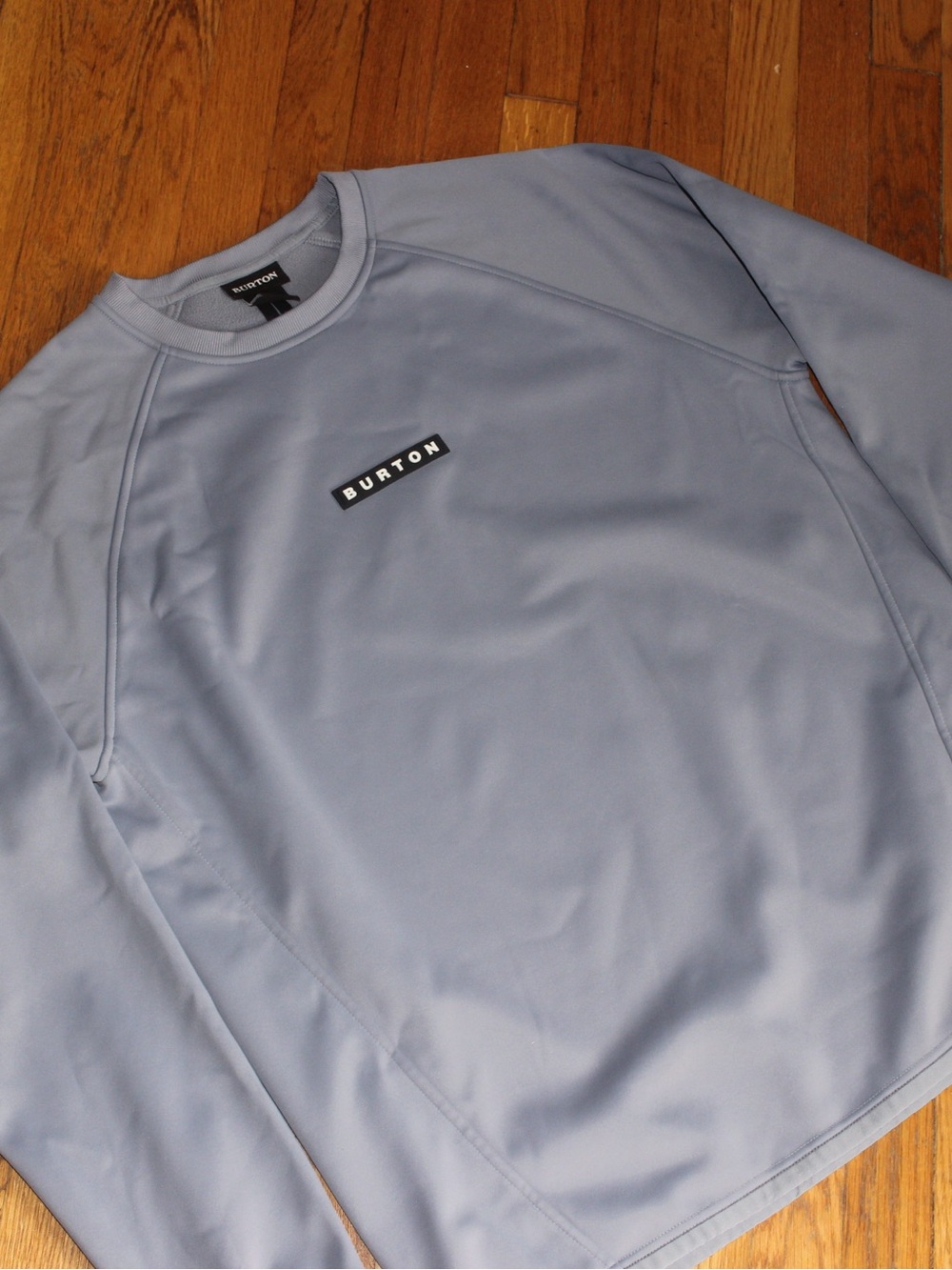 Burton Snowproof Crew Neck Sweatshirt XL Blue Snowboarding